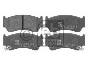 FEBI BILSTEIN 16267 stabdžių trinkelių rinkinys, diskinis stabdys 
 Techninės priežiūros dalys -> Papildomas remontas
41060-1N090, D1060-1N090