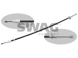 SWAG 10 93 4905 trosas, stovėjimo stabdys 
 Stabdžių sistema -> Valdymo svirtys/trosai
204 420 09 85, 204 420 25 85