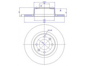 CAR 142.165 stabdžių diskas 
 Dviratė transporto priemonės -> Stabdžių sistema -> Stabdžių diskai / priedai
42.46.W4