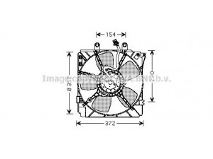 AVA QUALITY COOLING MZ7512 ventiliatorius, radiatoriaus 
 Aušinimo sistema -> Oro aušinimas
FS2015025