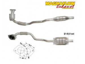 MAGNAFLOW 85879 katalizatoriaus keitiklis 
 Išmetimo sistema -> Katalizatoriaus keitiklis
5854198, 854445
