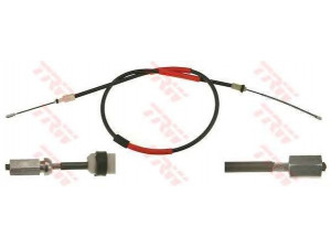 TRW GCH2427 trosas, stovėjimo stabdys 
 Stabdžių sistema -> Valdymo svirtys/trosai
4745K5, 9628846980