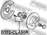FEBEST 0382-CLA50R rato stebulė
42200-S1A-E01, 42200-S1A-E02