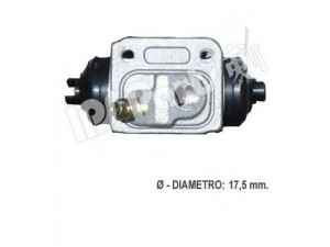 IPS Parts ICR-4837 rato stabdžių cilindras 
 Stabdžių sistema -> Ratų cilindrai
53402-63B00, 2779-4230-0126