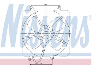 NISSENS 85000 ventiliatorius, radiatoriaus 
 Aušinimo sistema -> Radiatoriaus ventiliatorius
16361-11010, 16363-11010, 16711-74430