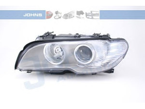 JOHNS 20 08 09-63 priekinis žibintas 
 Elektros įranga -> Priekinis žibintas/dalys -> Priekinis žibintas/įterp.
63 12 6 920 625, 63 12 7 165 919