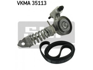 SKF VKMA 35113 V formos rumbuotas diržas, komplektas 
 Techninės priežiūros dalys -> Techninės priežiūros intervalai
91541179, 13 40 267, 13 40 550