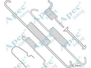 APEC braking KIT986 priedų komplektas, stabdžių trinkelės 
 Stabdžių sistema -> Būgninis stabdys -> Dalys/priedai
