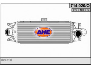 AHE 714.020/O tarpinis suslėgto oro aušintuvas, kompresorius 
 Variklis -> Oro tiekimas -> Įkrovos agregatas (turbo/superįkrova) -> Tarpinis suslėgto oro aušintuvas
5801349168