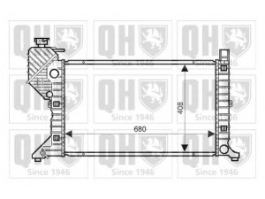 QUINTON HAZELL QER2228 radiatorius, variklio aušinimas 
 Aušinimo sistema -> Radiatorius/alyvos aušintuvas -> Radiatorius/dalys
901 500 3500, 901 500 3600, 901 500 3900