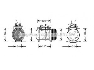 AVA QUALITY COOLING BWK227 kompresorius, oro kondicionierius 
 Oro kondicionavimas -> Kompresorius/dalys
64528390743
