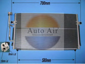AUTO AIR GLOUCESTER 16-1325 kondensatorius, oro kondicionierius 
 Oro kondicionavimas -> Kondensatorius
CAB311B116, MR460451