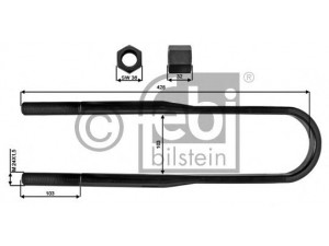 FEBI BILSTEIN 39178 lingės spaustukas