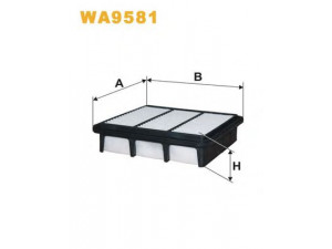 WIX FILTERS WA9581 oro filtras 
 Techninės priežiūros dalys -> Techninės priežiūros intervalai
281132H000