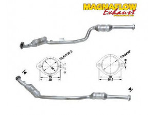 MAGNAFLOW 75029 katalizatoriaus keitiklis 
 Išmetimo sistema -> Katalizatoriaus keitiklis
2104907620
