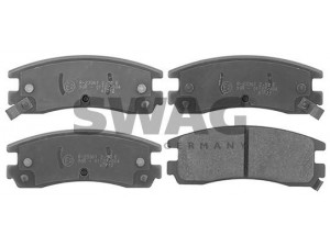 SWAG 40 11 6154 stabdžių trinkelių rinkinys, diskinis stabdys 
 Techninės priežiūros dalys -> Papildomas remontas
1605 939, 18023377, 18023377