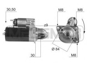 MESSMER 220435 starteris 
 Elektros įranga -> Starterio sistema -> Starteris
1516689R, 2994100, 2995990, 42498717