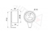 AUTEX 641576 įtempiklio skriemulys, paskirstymo diržas 
 Techninės priežiūros dalys -> Papildomas remontas
RF0312700A, RF0312700A