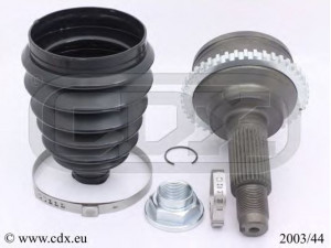 CDX 2003/44 jungčių komplektas, kardaninis velenas 
 Ratų pavara -> Sujungimai/komplektas
F06222510A