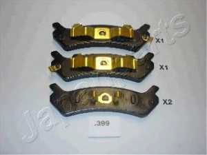 JAPANPARTS PP-399AF stabdžių trinkelių rinkinys, diskinis stabdys 
 Techninės priežiūros dalys -> Papildomas remontas
58201-33A00, 58201-33A02