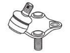 FRAP 3223 atramos/vairo trauklė 
 Ašies montavimas/vairavimo mechanizmas/ratai -> Sujungimai -> Atramos/vairo trauklė
43330-09210