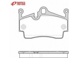 METZGER 1191.00 stabdžių trinkelių rinkinys, diskinis stabdys 
 Techninės priežiūros dalys -> Papildomas remontas
987 352 939 01, 98735293900