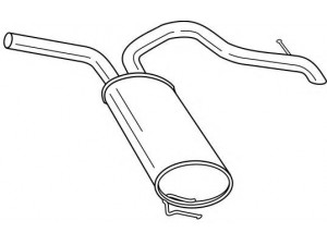 AKS DASIS SG41658 galinis duslintuvas