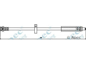 APEC braking HOS3129 stabdžių žarnelė 
 Stabdžių sistema -> Stabdžių žarnelės
480637, 480654