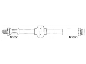 WOKING G1901.42 stabdžių žarnelė 
 Stabdžių sistema -> Stabdžių žarnelės
46423179, 71736968, 7735011, 46423179