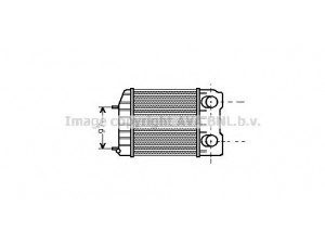 AVA QUALITY COOLING RT4122 tarpinis suslėgto oro aušintuvas, kompresorius 
 Variklis -> Oro tiekimas -> Įkrovos agregatas (turbo/superįkrova) -> Tarpinis suslėgto oro aušintuvas
7700762960