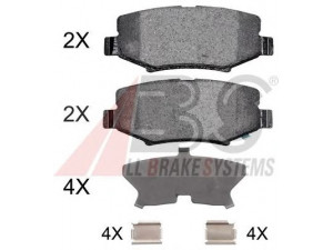 A.B.S. 37698 OE stabdžių trinkelių rinkinys, diskinis stabdys 
 Techninės priežiūros dalys -> Papildomas remontas
68003776AA, 68003776AA