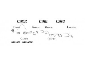 VENEPORTE 630047 išmetimo sistema 
 Išmetimo sistema -> Išmetimo sistema, visa