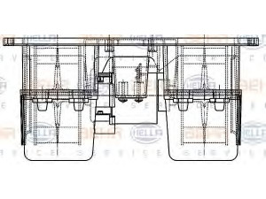 HELLA 8EW 351 044-621 vidaus pūtiklis
8 512 027 6
