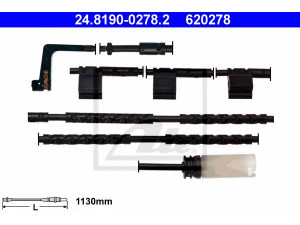 ATE 24.8190-0278.2 įspėjimo kontaktas, stabdžių trinkelių susidėvėjimas 
 Stabdžių sistema -> Susidėvėjimo indikatorius, stabdžių trinkelės
34 35 6 773 018, 34 35 6 783 772