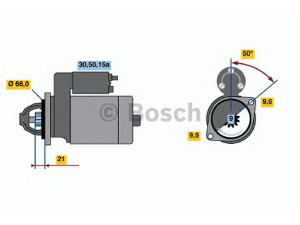 BOSCH 0 986 012 881 starteris 
 Elektros įranga -> Starterio sistema -> Starteris
M 002 T 30481, M 002 T 30581, M 002 T 30586