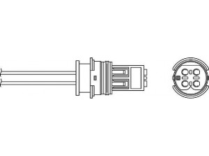 BERU OZH098 lambda jutiklis 
 Išmetimo sistema -> Lambda jutiklis
000 540 95 17, 001 540 04 17