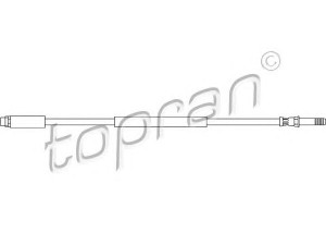 TOPRAN 111 059 stabdžių žarnelė 
 Stabdžių sistema -> Stabdžių žarnelės
2E0 611 707A, 2E0 611 707B