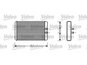 VALEO 812358 šilumokaitis, salono šildymas 
 Šildymas / vėdinimas -> Šilumokaitis
6448-H8, 6448H8, 46722710, 6448-H8