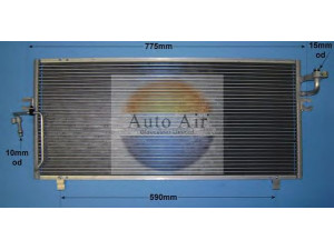 AUTO AIR GLOUCESTER 16-9120 kondensatorius, oro kondicionierius 
 Oro kondicionavimas -> Kondensatorius
921102F000, 921102F005