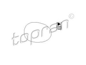 TOPRAN 722 374 veidrodėlio stiklas, išorinis veidrodėlis 
 Kėbulas -> Keleivių kabina -> Veidrodėlis
8151 HW, 8151 HW, 87908 0H010
