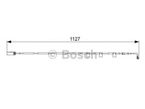 BOSCH 1 987 473 059 įspėjimo kontaktas, stabdžių trinkelių susidėvėjimas 
 Stabdžių sistema -> Susidėvėjimo indikatorius, stabdžių trinkelės
34 35 6 773 018, 34 35 6 783 772