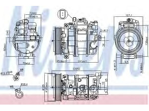 NISSENS 890191 kompresorius, oro kondicionierius 
 Oro kondicionavimas -> Kompresorius/dalys
9A112601102, 9A112601105