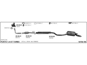 IMASAF 524000188 išmetimo sistema 
 Išmetimo sistema -> Išmetimo sistema, visa