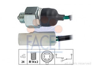 FACET 7.6206 jungiklis, atbulinės eigos žibintas 
 Elektros įranga -> Šviesų jungikliai/relės/valdymas -> Šviesų jungiklis/svirtis
0KY03-17640A, 0KY03 17640A, KKY03 17 640A