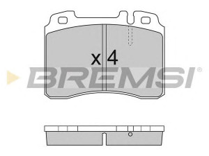 BREMSI BP2709 stabdžių trinkelių rinkinys, diskinis stabdys 
 Techninės priežiūros dalys -> Papildomas remontas
0014209820, 0024201520, 0024201920