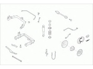 SACHS SMART-CITY-RS001 vairavimo mechanizmas; rato pakaba 
 Ašies montavimas/vairavimo mechanizmas/ratai -> Prekių paieška pagal schemą