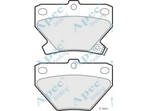 APEC braking PAD1113 stabdžių trinkelių rinkinys, diskinis stabdys 
 Techninės priežiūros dalys -> Papildomas remontas
0446620090, 0446652010, 0446652020