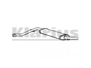 KLARIUS RN185E vidurinis duslintuvas
7700685962