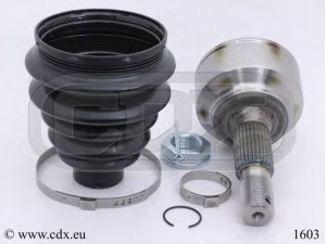 CDX 1603 jungčių komplektas, kardaninis velenas 
 Ratų pavara -> Sujungimai/komplektas
3272GE, 3272GF, 3272GG, 3272GH