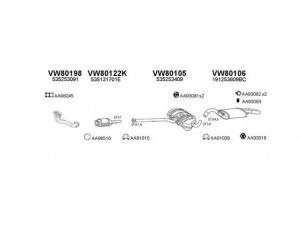VENEPORTE 800039 išmetimo sistema 
 Išmetimo sistema -> Išmetimo sistema, visa